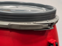 Recreational Barrel Works 60L Red Barrel and Expedition Harness Package